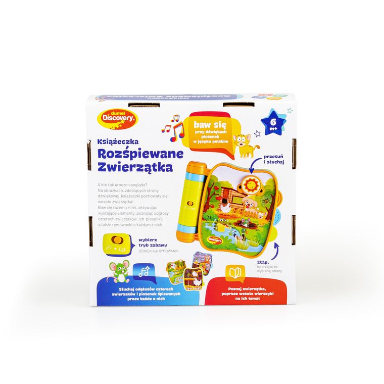 Dumel Discovery, Rozśpiewane zwierzątka, książeczka interaktywna