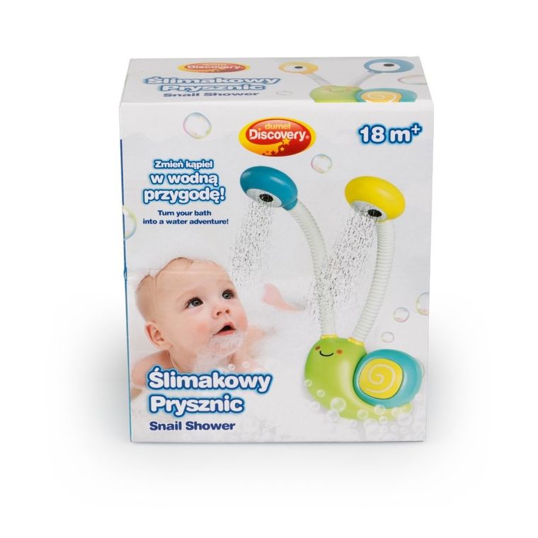 Dumel Discovery, ślimakowy prysznic, zabawka do wody
