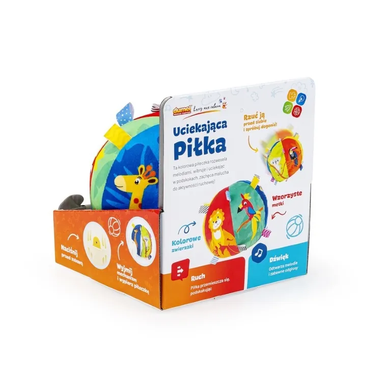 Dumel Discovery, Uciekająca piłka, zabawka interaktywna