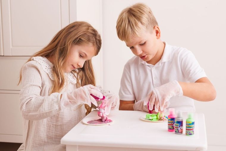 Dumel, Magiczne Malowanie, Misiowe breloczki, zestaw kreatywny