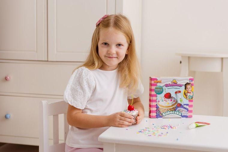 Dumel, Zabawkowe Dekorowanie, babeczka, zestaw kreatywny