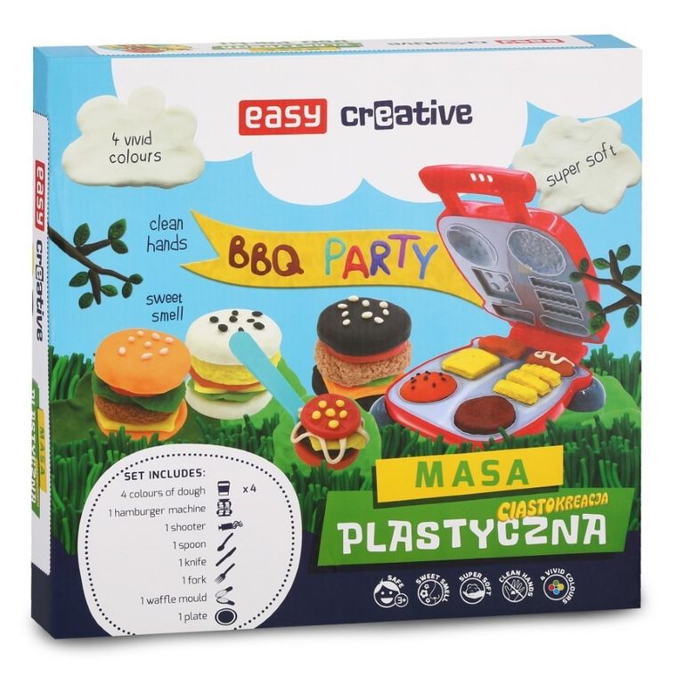 Easy, Ciasto BBQ, masa plastyczna
