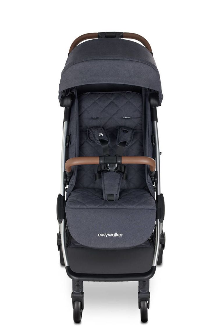 Easywalker, Jackey, kompaktowy, samoskładający się wózek spacerowy, z torbą transportową, Platinum Edition