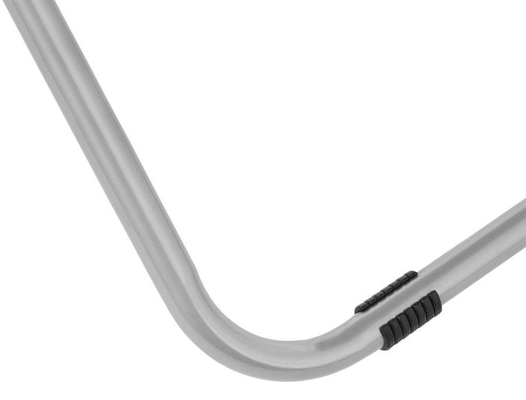 Enero Camp, Moon, fotel campingowy, ciemny szary, 82-68-79 cm