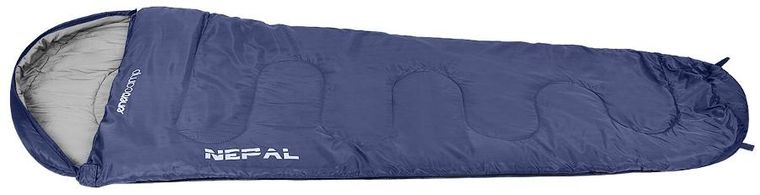 Enero Camp, Nepal, śpiwór, granatowy, 210-80-50 cm
