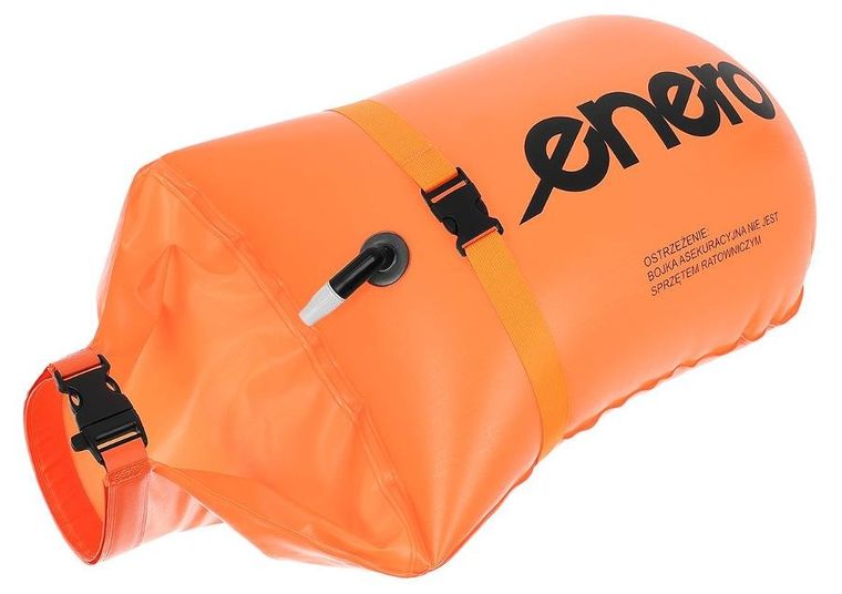 Enero, dmuchana bojka asekuracyjna, sucha kieszeń 2w1, 69-37,5 cm