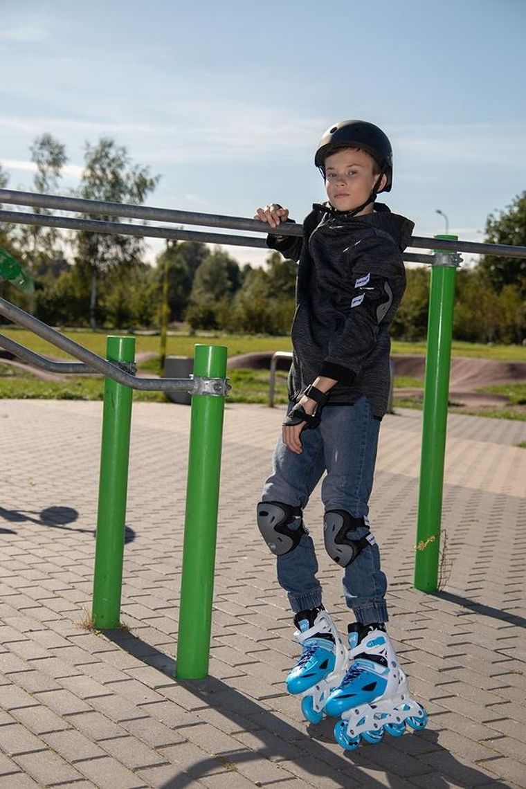 Enero, łyżworolki, wrotki, łyżwy, 4w1, rozmiar 26-29, niebieskie