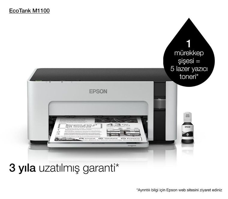 Epson, drukarka atramentowa, EcoTank M1100