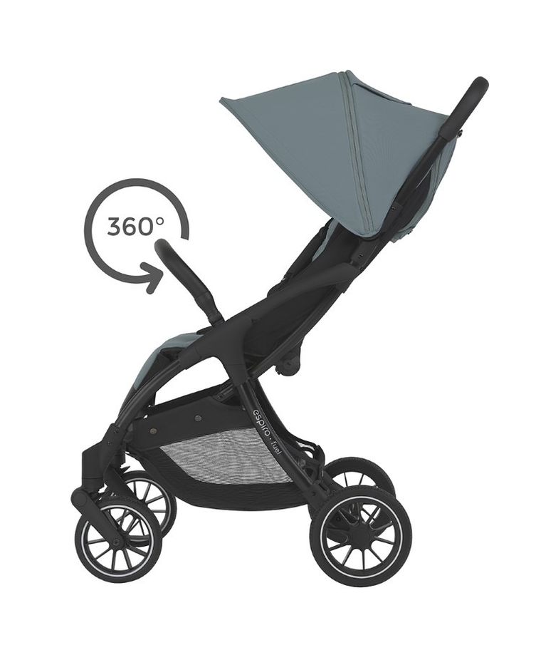 Espiro, Fuel, wózek spacerowy, Unique Black