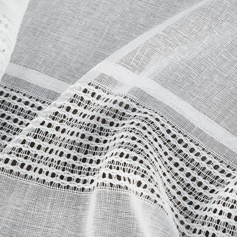 Eurofirany, firana gotowa, Ines, na taśmie, 140-270 cm, biały