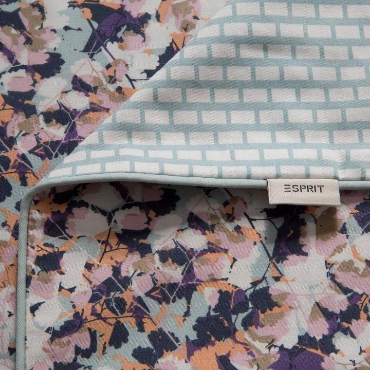 Eurofirany, komplet pościeli, Esprit, 220-200 cm, fioletowy