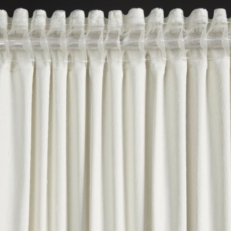 Eurofirany, zasłona gotowa, Ingrid, na taśmie, 140-270 cm, kremowy