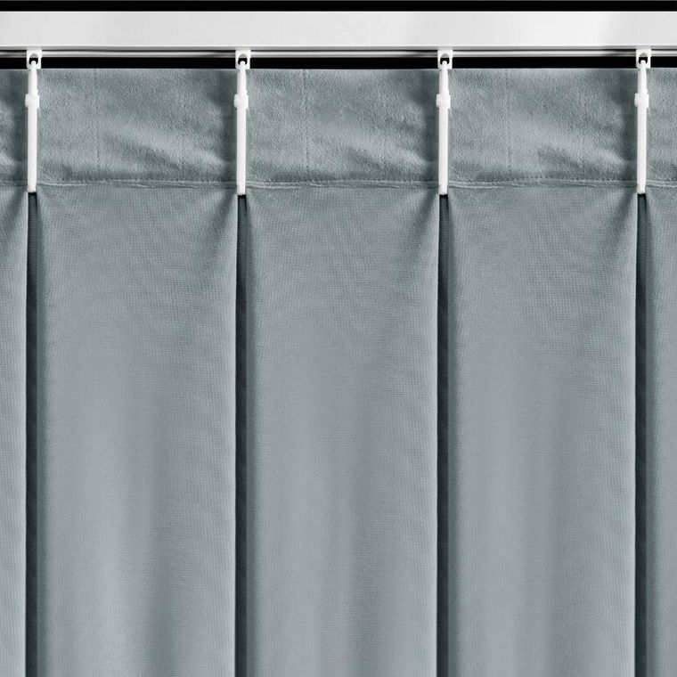 Eurofirany, zasłona gotowa, Melanie, 80-270 cm, szary