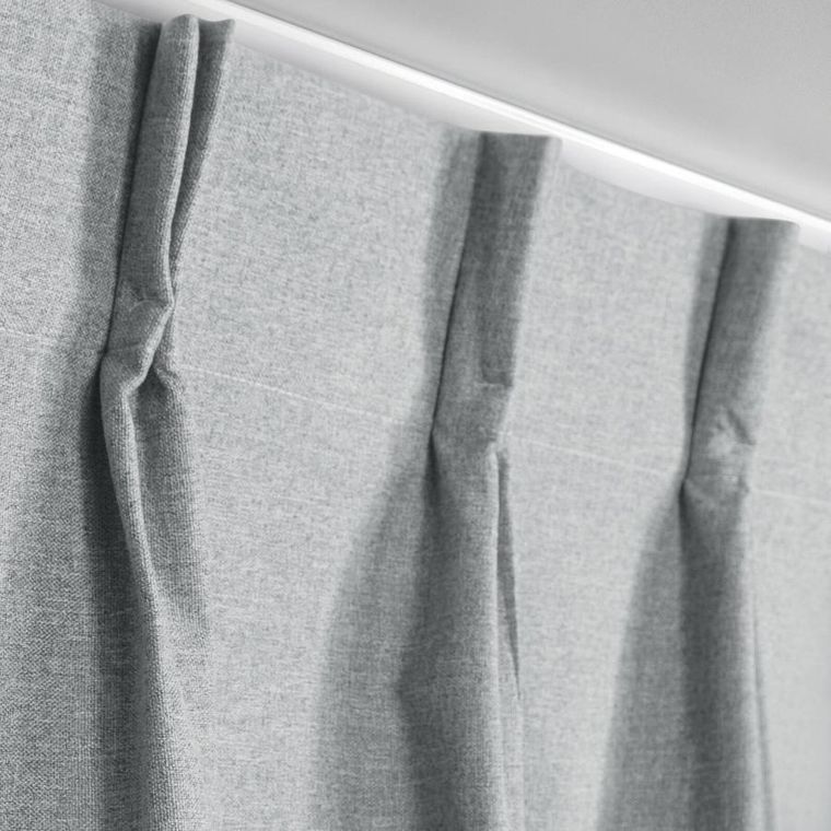 Eurofirany, zasłona gotowa, Nelisa, 125-270 cm, srebrny