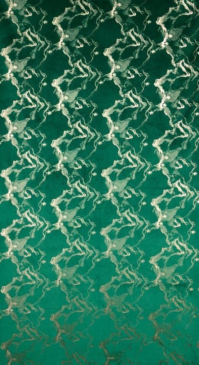 Eurofirany, zasłona gotowa, Raja, na taśmie, 140-270 cm, ciemnozielony