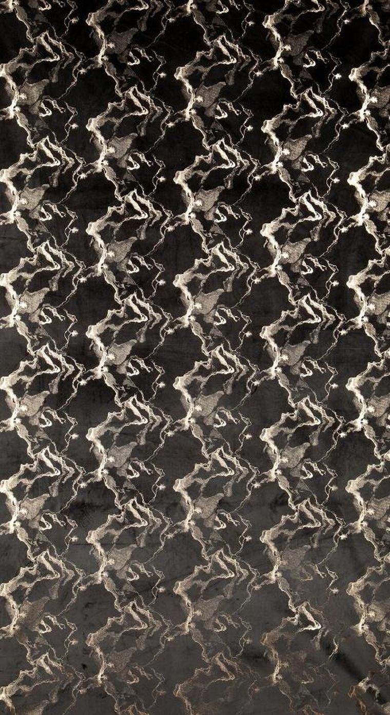 Eurofirany, zasłona gotowa, Raja, na taśmie, 140-270 cm, czarny