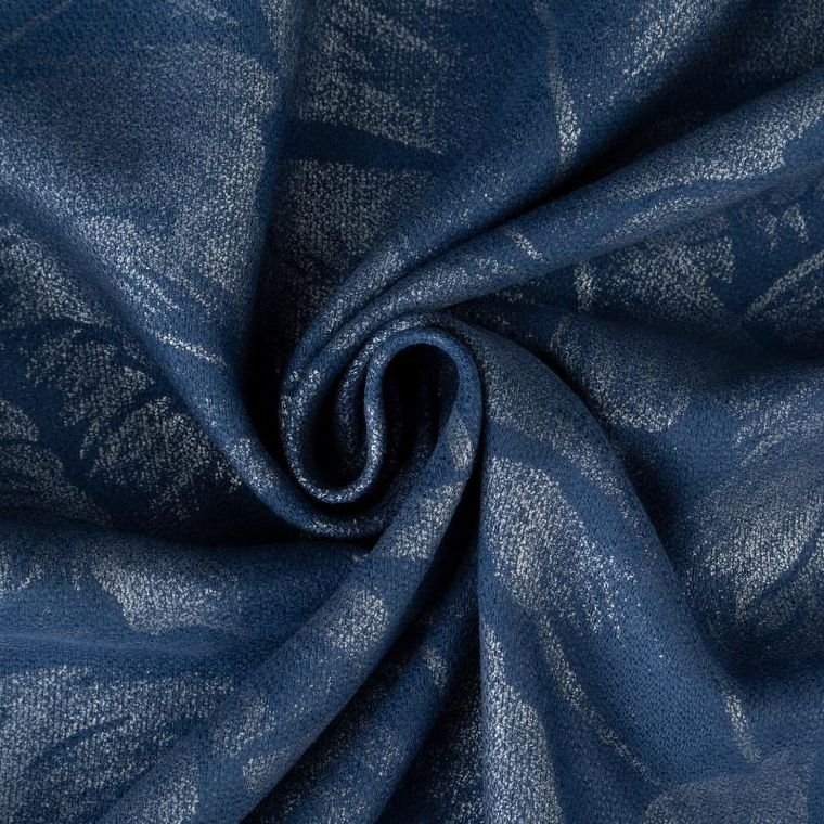 Eurofirany, zasłona gotowana taśmie, Scarlet, 140-270 cm, granatowy