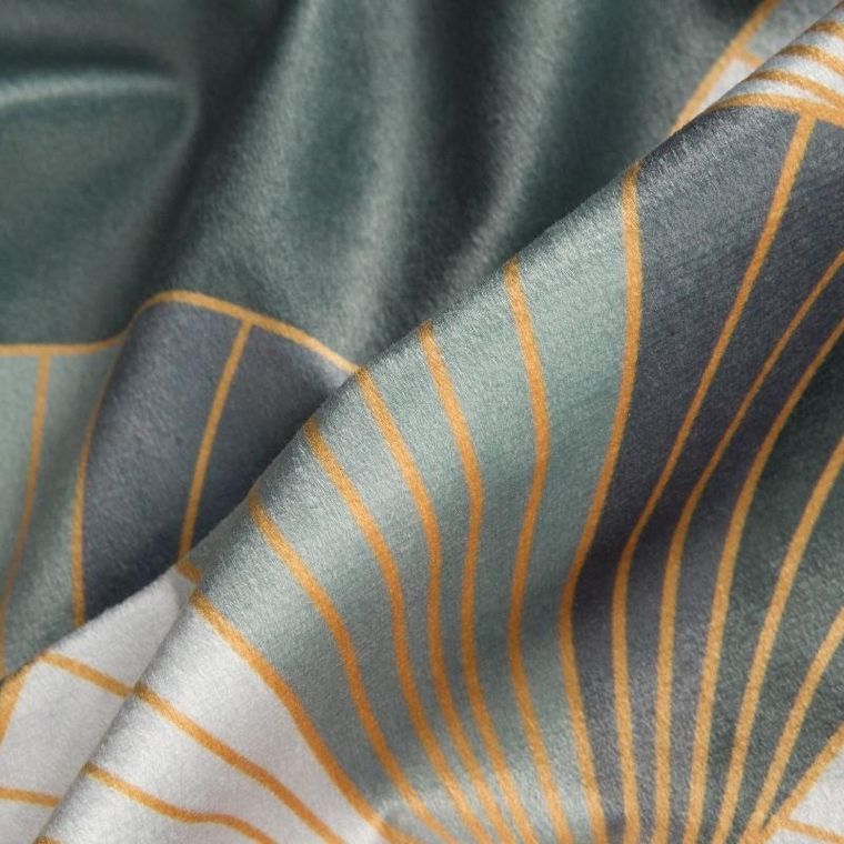 Eurofirany, zasłona zaciemniająca gotowa, Gina 140-250 cm, stalowy