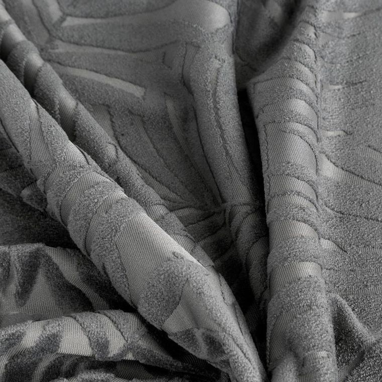 Eurofirany, zasłona zaciemniająca gotowa, Livia, 140-250 cm, stalowy