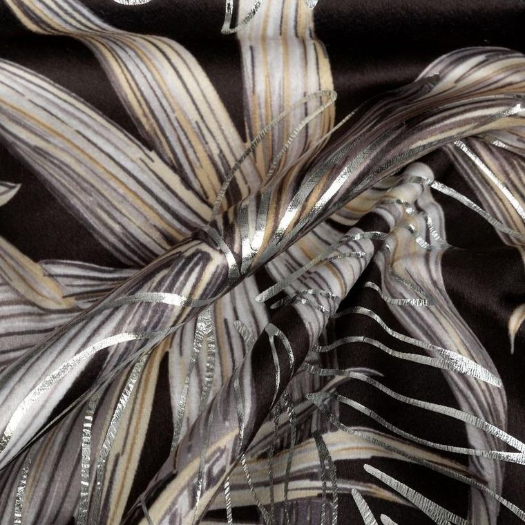 Eurofirany, zasłona zaciemniająca gotowa, na taśmie, 140-270 cm, czarny