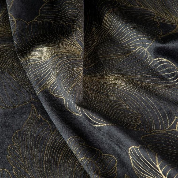 Eurofirany, zasłona zaciemniająca gotowa, Stella, 140-250 cm, czarny