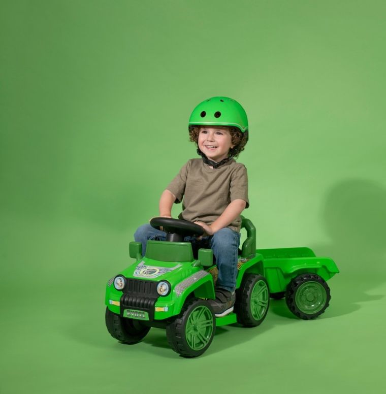 EVO, auto terenowe z odczepianą przyczepą, pojazd na akumulator