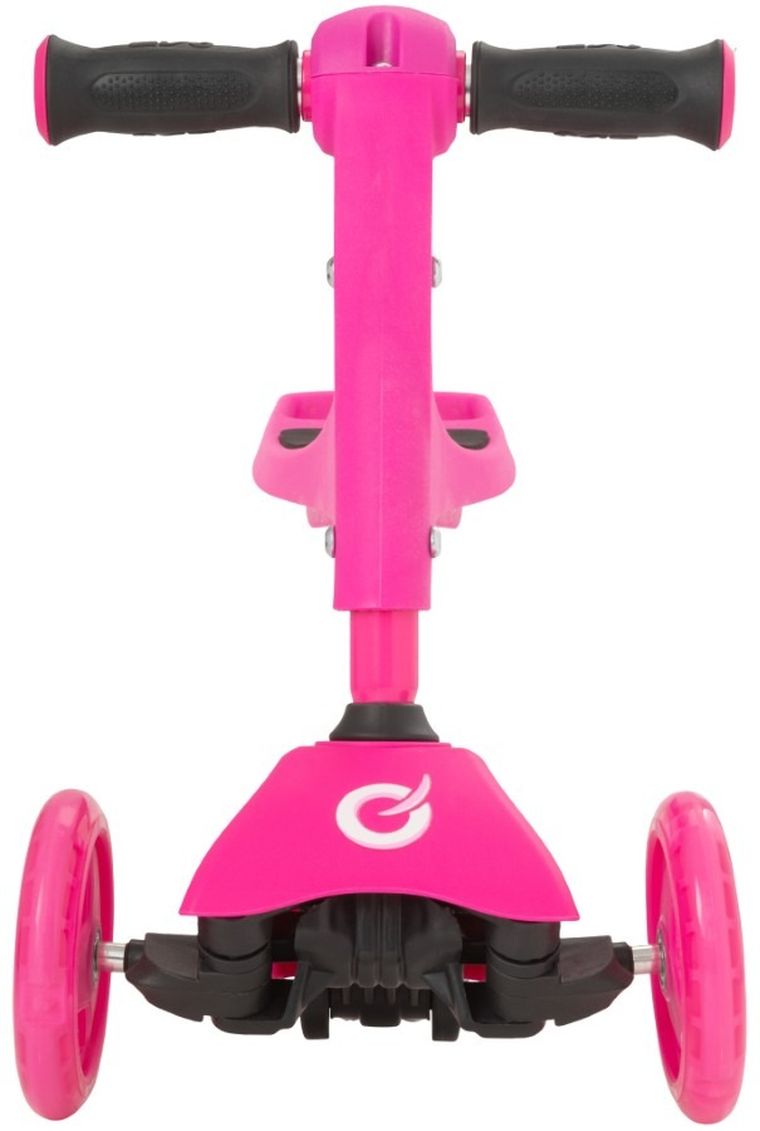 EVO, jeździk i hulajnoga 2w1, różowa