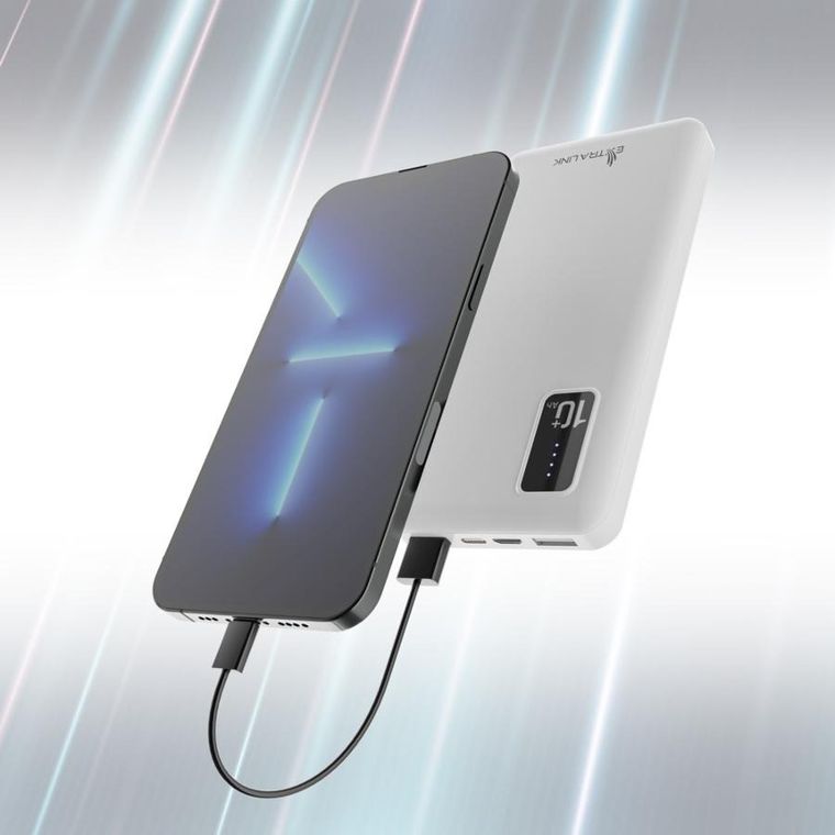 Extralink, EPB-098W 10000mAh, powerbank, USB-C