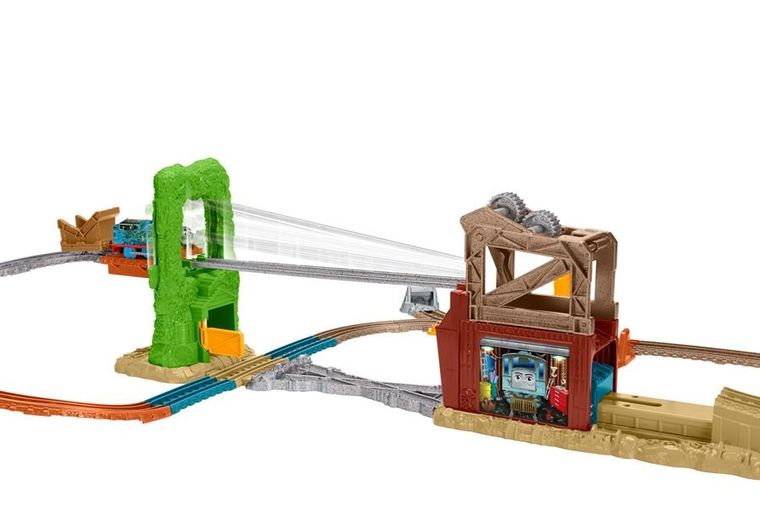Fisher-Price, Tomek i Przyjaciele, Ucieczka ze złomowiska, zestaw z lokomotywką