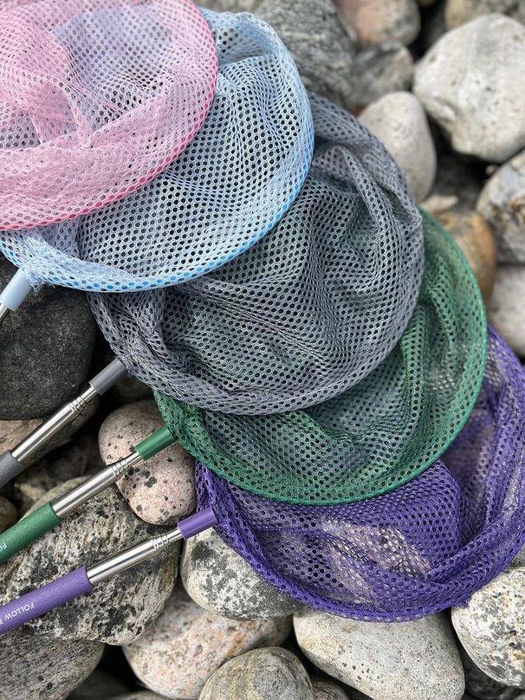 Follow the duck, siatka teleskopowa, ciemny zielony