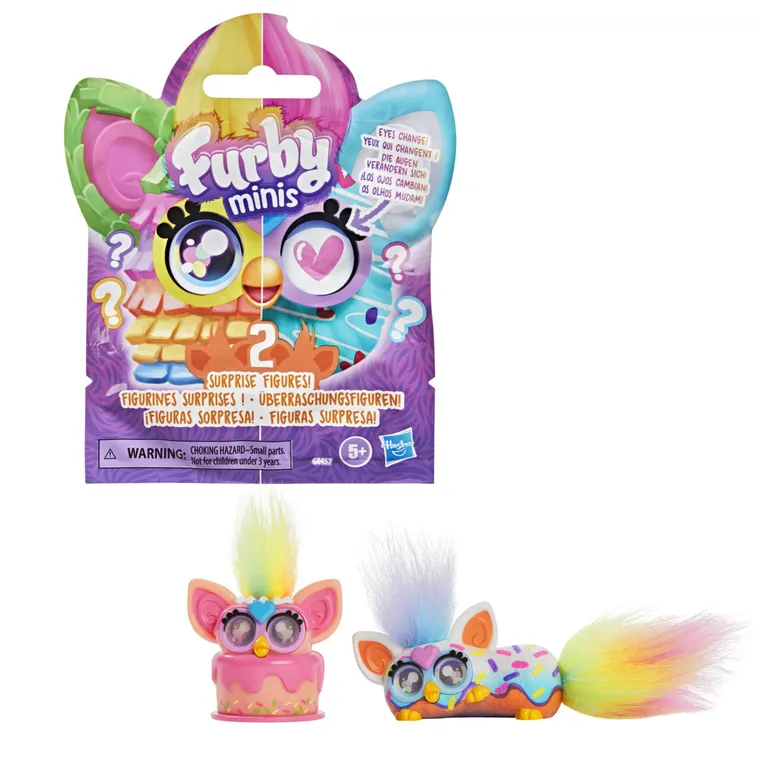 Furby Mini, 2-pak figurek, torebka niespodzianka, 1 szt.