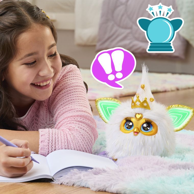 Furby, Złota Blask, pluszowa zabawka elektroniczna