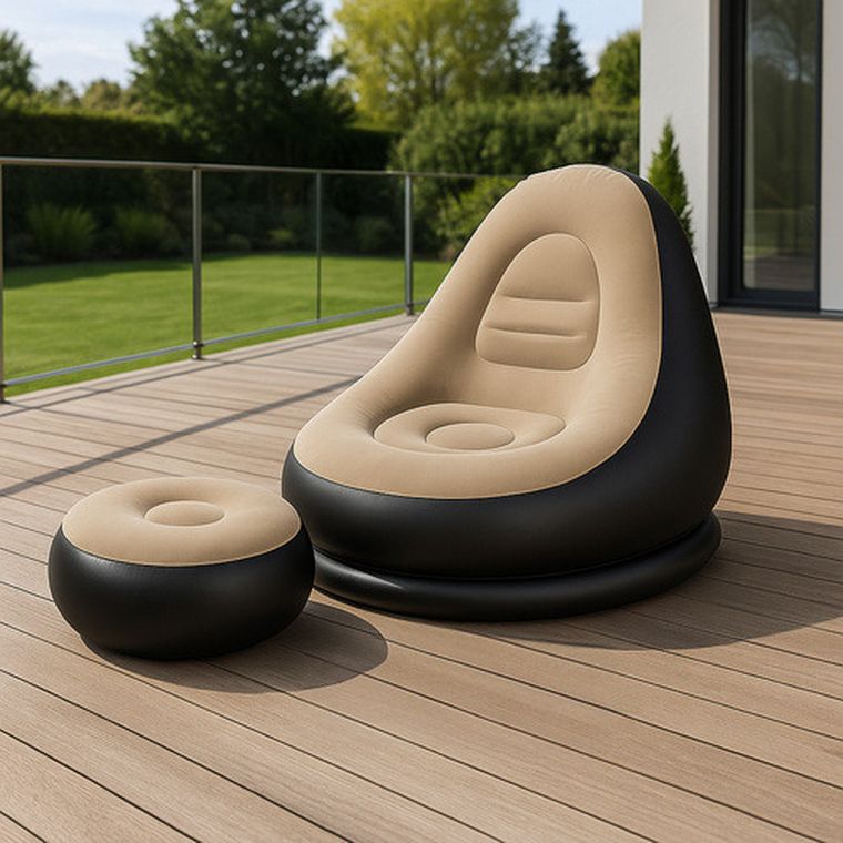 Gardlov, fotel ogrodowy dmuchany