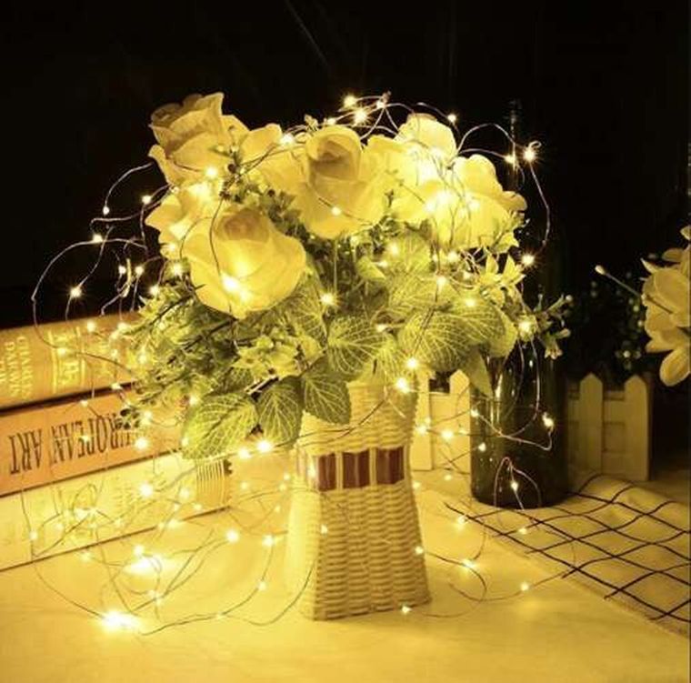 Gardlov, girlanda solarna, 15 m, IP44, 24007