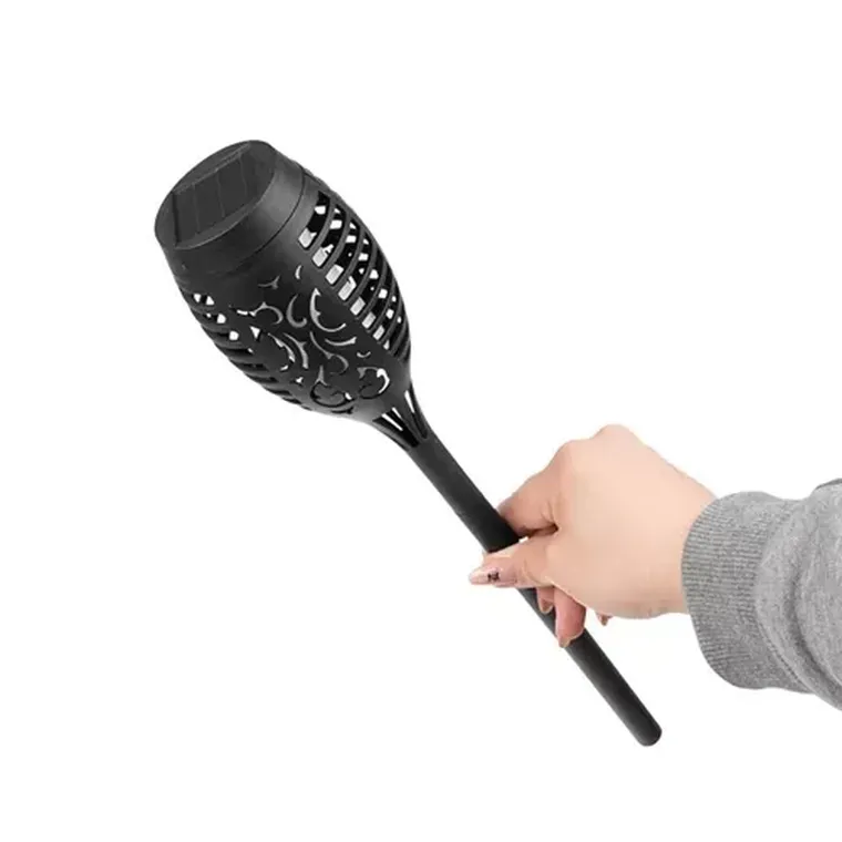 Gardlov, lampa ogrodowa solarna, pochodnia, 4 szt.