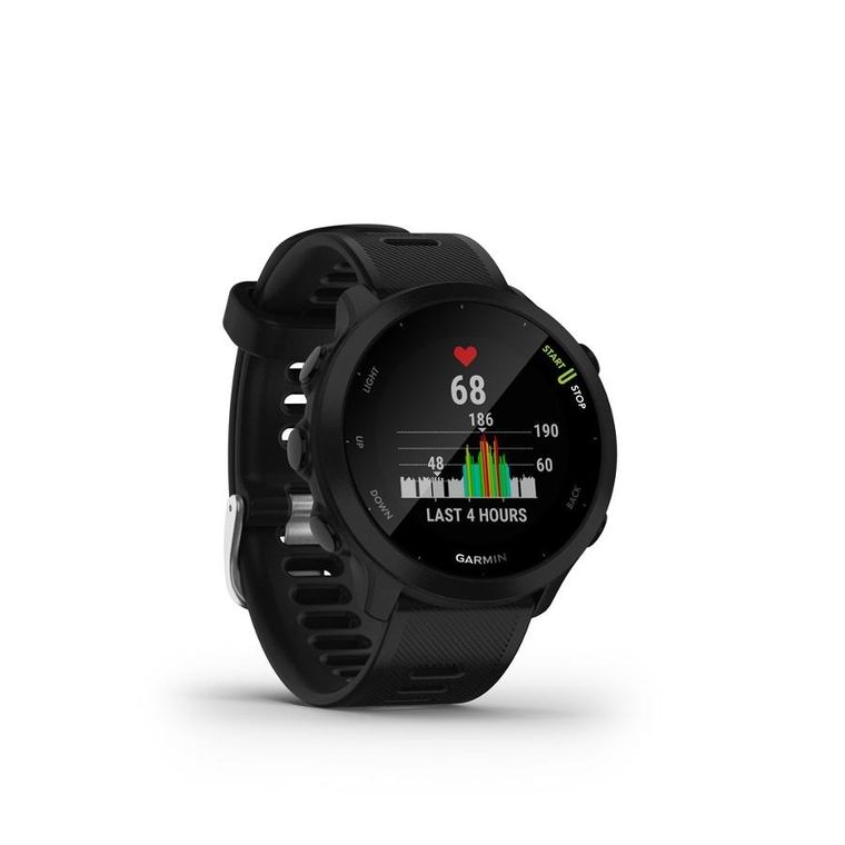 Garmin, Forerunner 55, zegarek sportowy, black