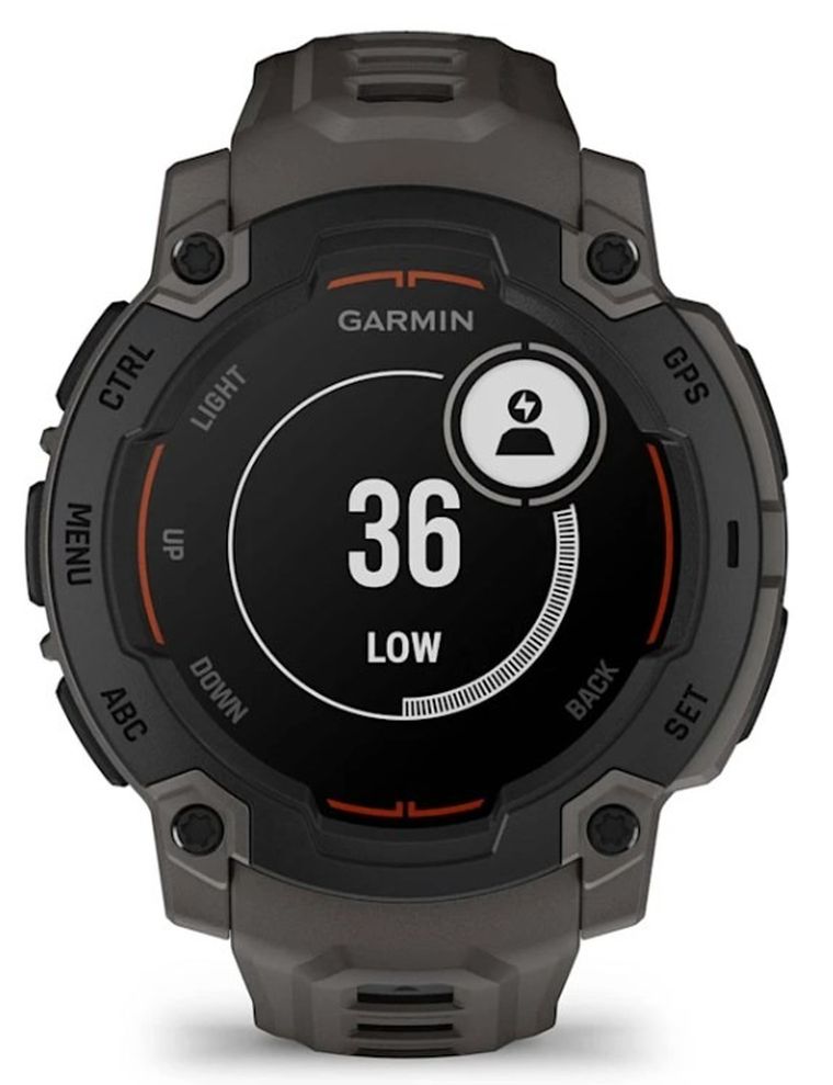 Garmin, Instinct E, smartwatch, 45 mm, black/charcoal