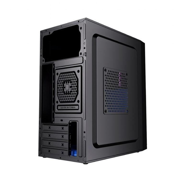 Gembird, obudowa komputerowa, Fornax K300, Micro-ATX, 2x USB 3.0 + 2x USB 2.0 czarna