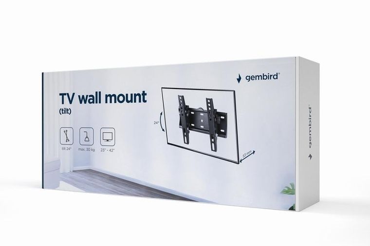 Gembird, uchwyt ścienny do telewizora, 23"-42"