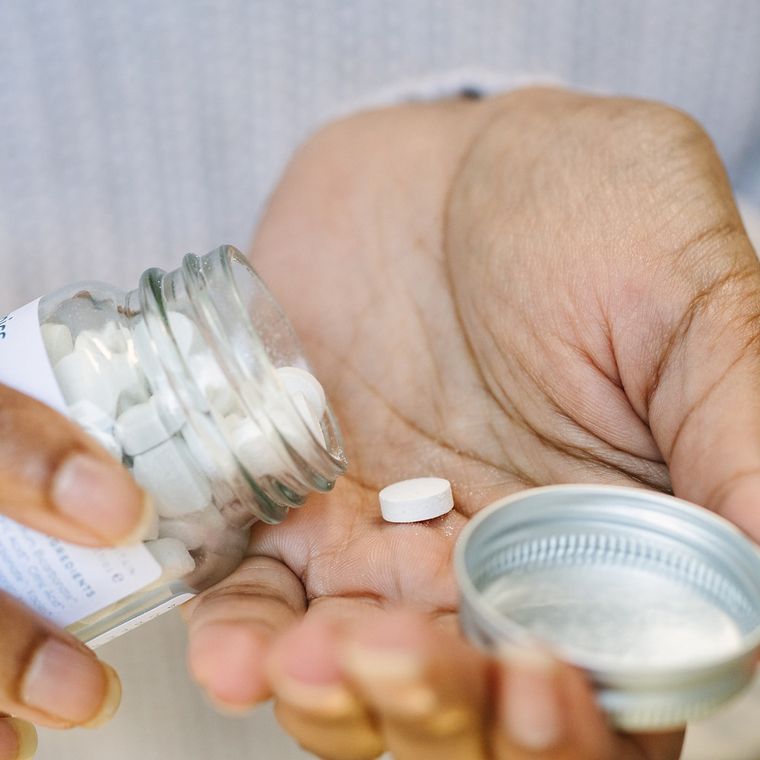 Georganics, naturalne tabletki do mycia zębów, English Peppermint, 120 tabletek