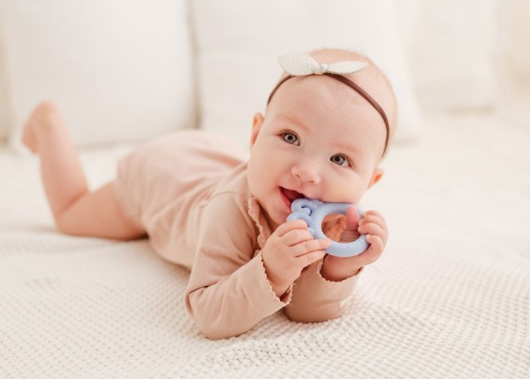 GiliGums, Ośmiornica, gryzak, baby jasnoniebieski