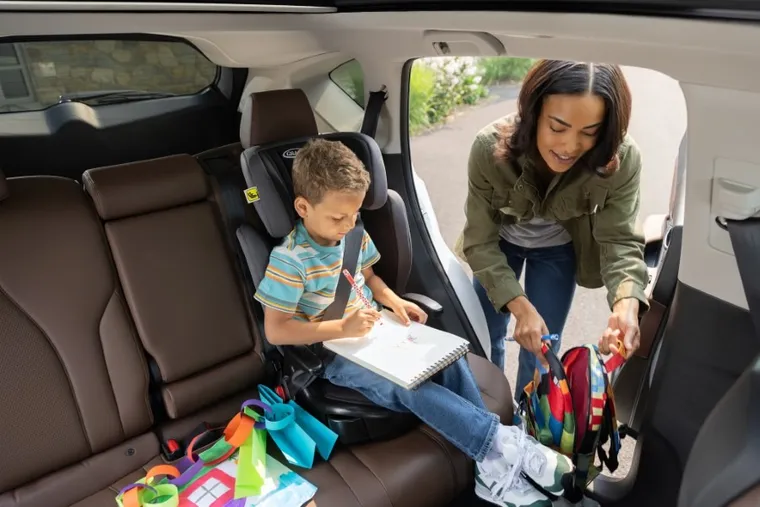 Graco, Junior Maxi, I-Size, fotelik samochodowy, Navy, 100-150 cm