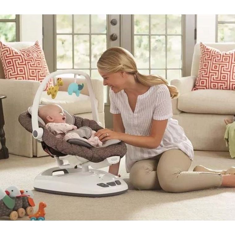 Graco, Move with Me, bujaczek, leżaczek, 0-9 kg