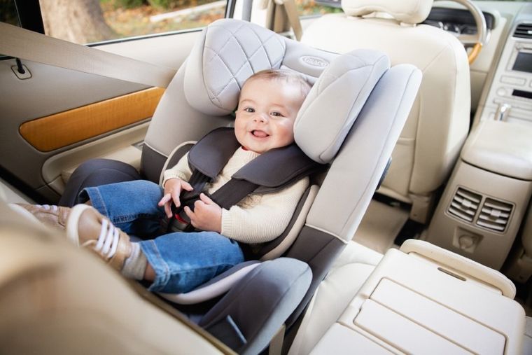 Graco, Slimfit 3w1, fotelik samochodowy, Iron, 40-150 cm