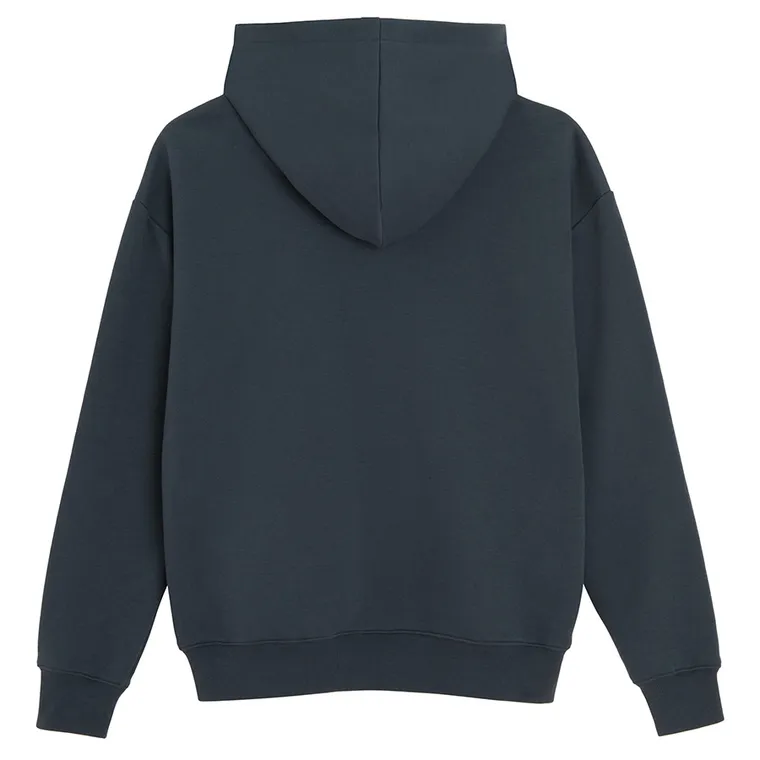Granatowa bluza z kapturem oversize NOWEAR