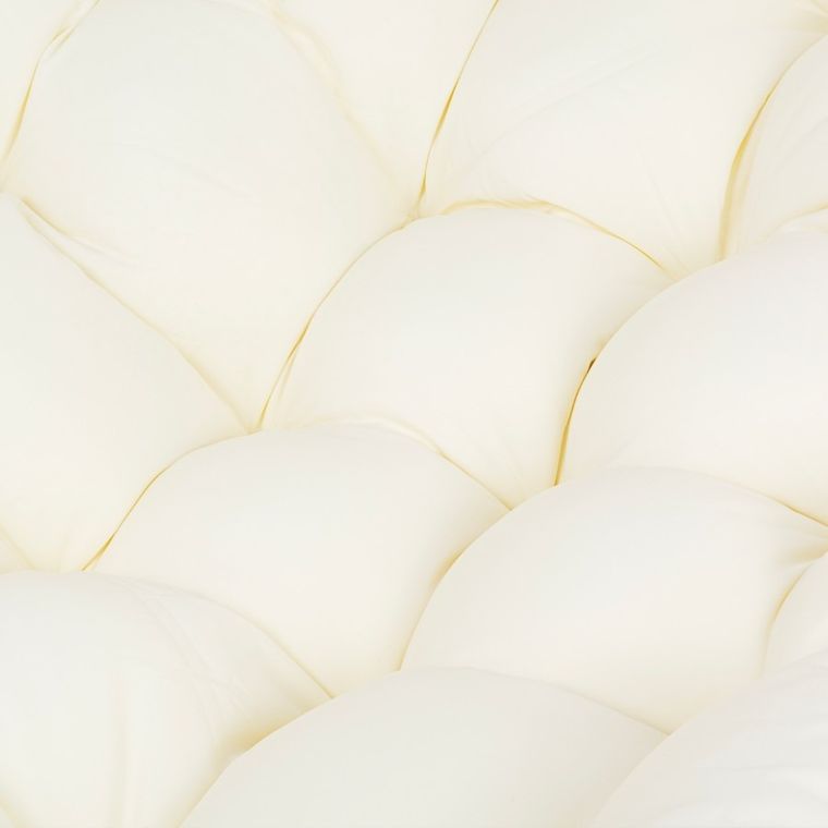 HaloFuture, bujany fotel, kokon skandynawski, XL, beżowy