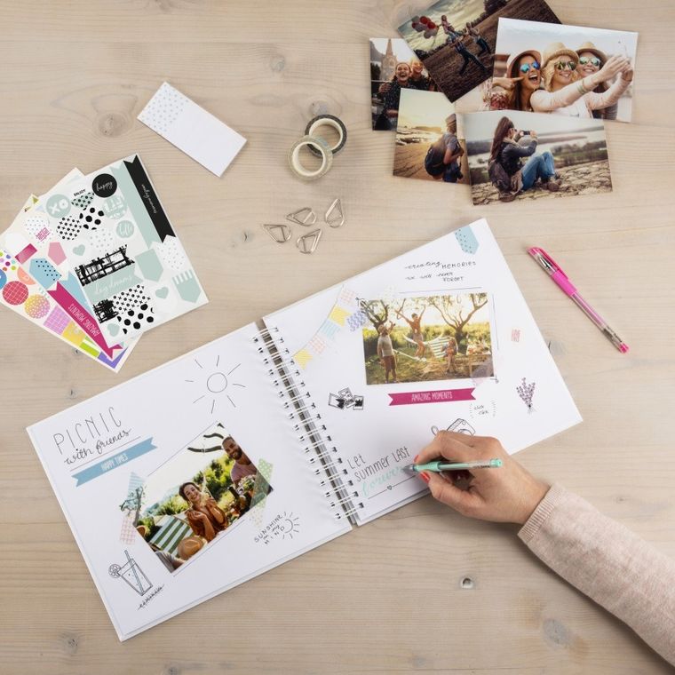 Hama, album spiralny, zestaw kreatywny