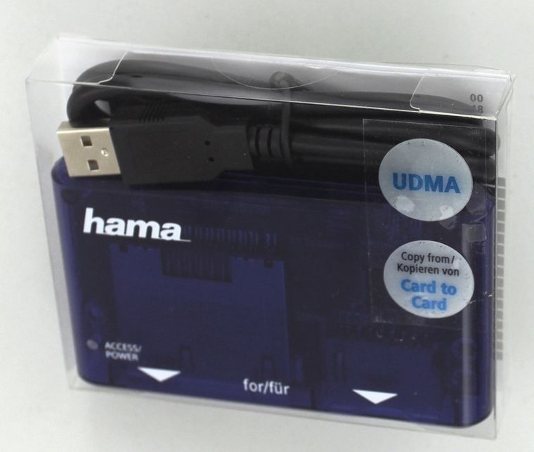 Hama, czytnik kart 35w1, USB 2.0