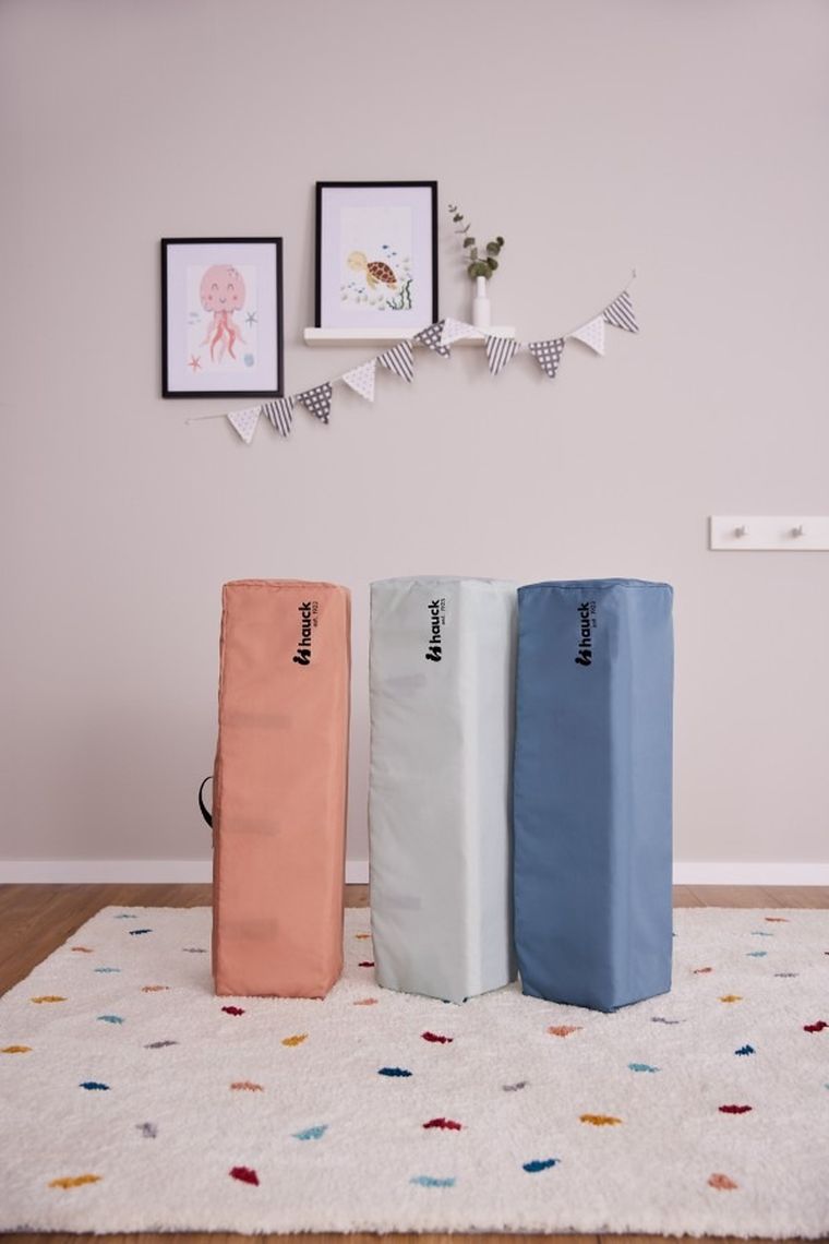 Hauck, Dream N Play Plus, łóżeczko turystyczne, dusty blue