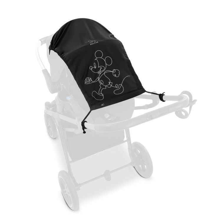 Hauck, Myszka Mickey, Sunshade, daszek przeciwsłoneczny, black